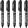 Pentel Oil-based Pen, Knock Type, Handy S, PentelPen, XNXS15-AP, Fine, Black, 5