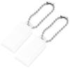 2pcs Portable Hearing Aid Amplifier Battery Caddy Plastic Button Storage Case Holder Box