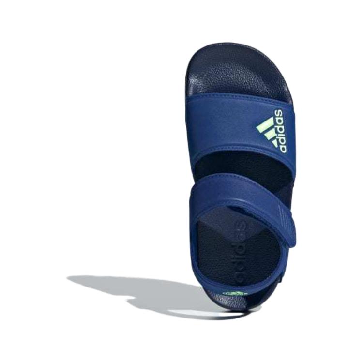 New Adidas Adilette Sandal Slip-Resistant Cushioning Wear-Resistant Waterproof And Breathable Children's Sandals Blue Kids' ID2626