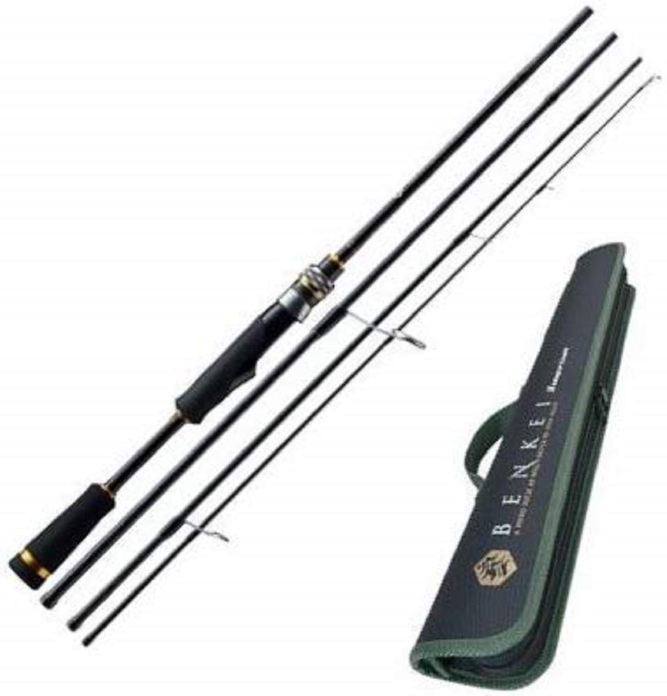 

Major Craft Fishing Rod Spinning Rod Benkei 4 Piece BIS-644UL чёрный