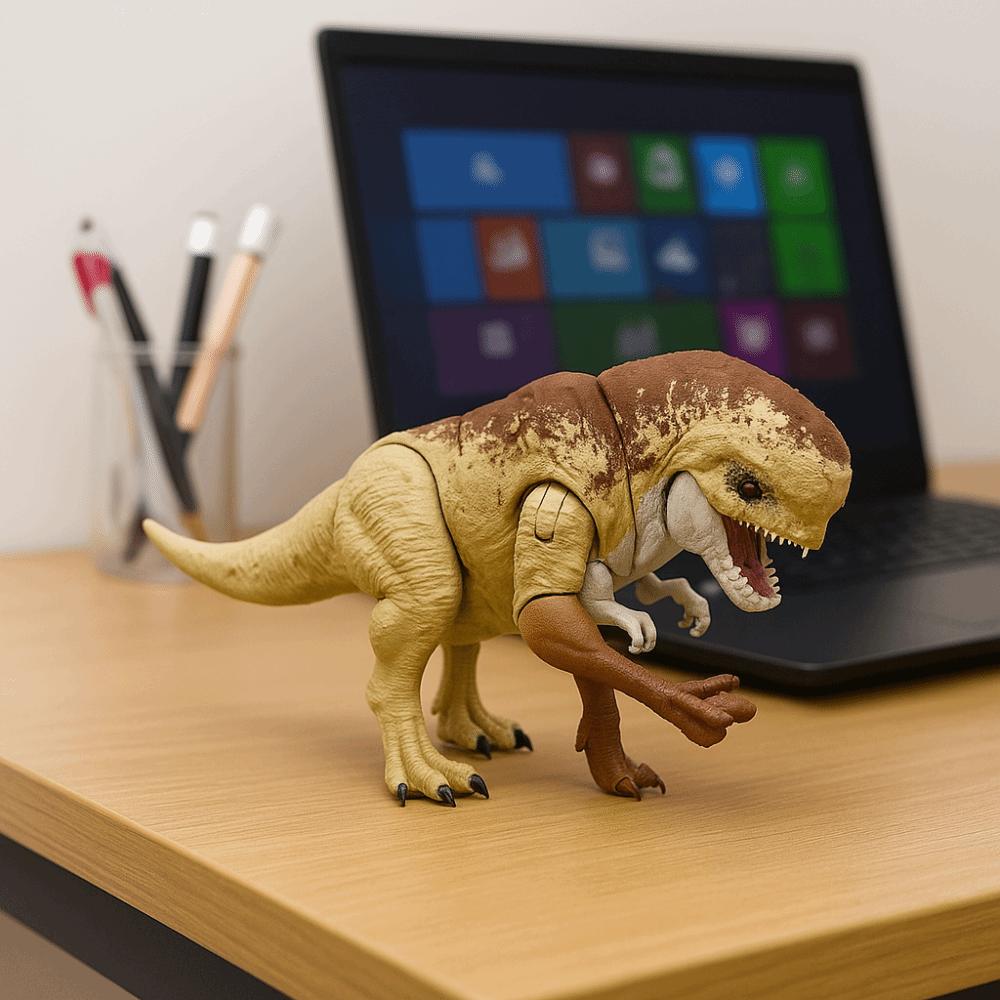 Resin Simulation Dinosaur Action Figures Statue Handmad Realistic Dinosaur Model Toy Ornament Collectible