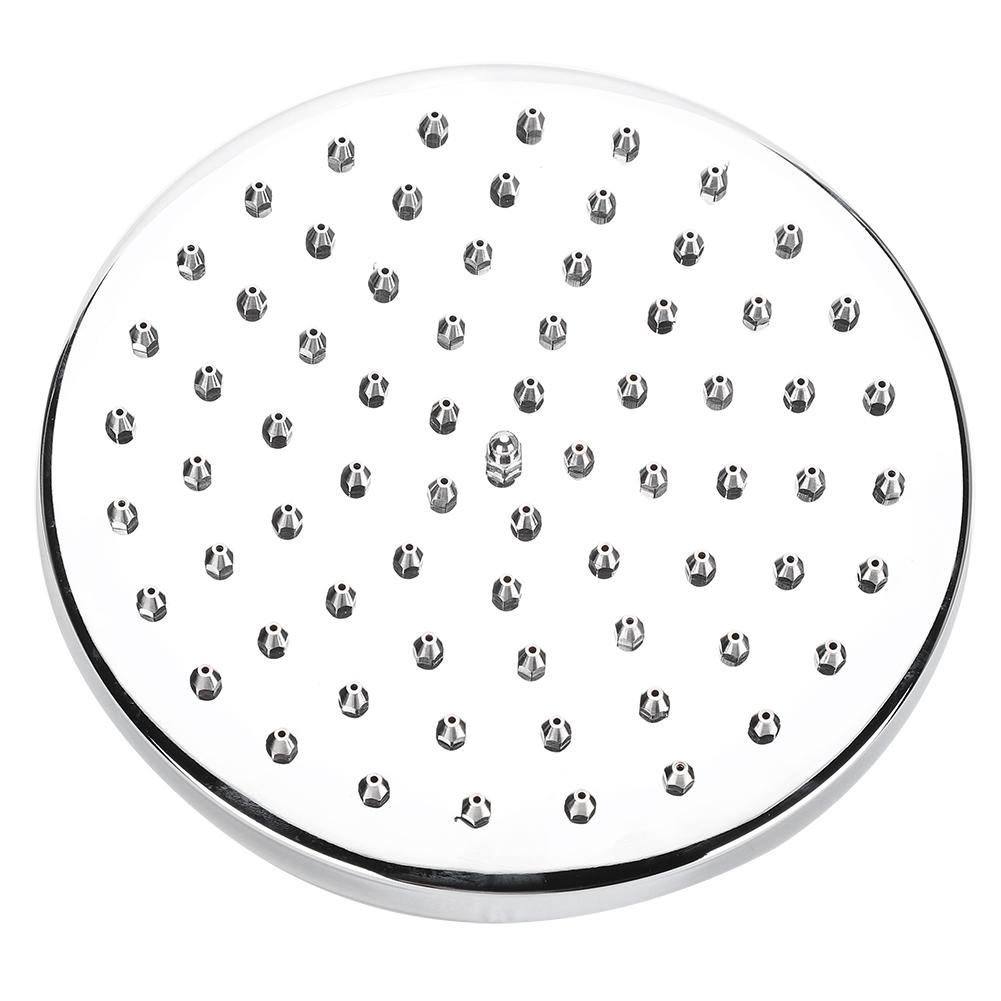 8 Inch Round Showerhead Stainless Steel Detachable Bathroom Top Spray Rain Head High Pressure G1/2