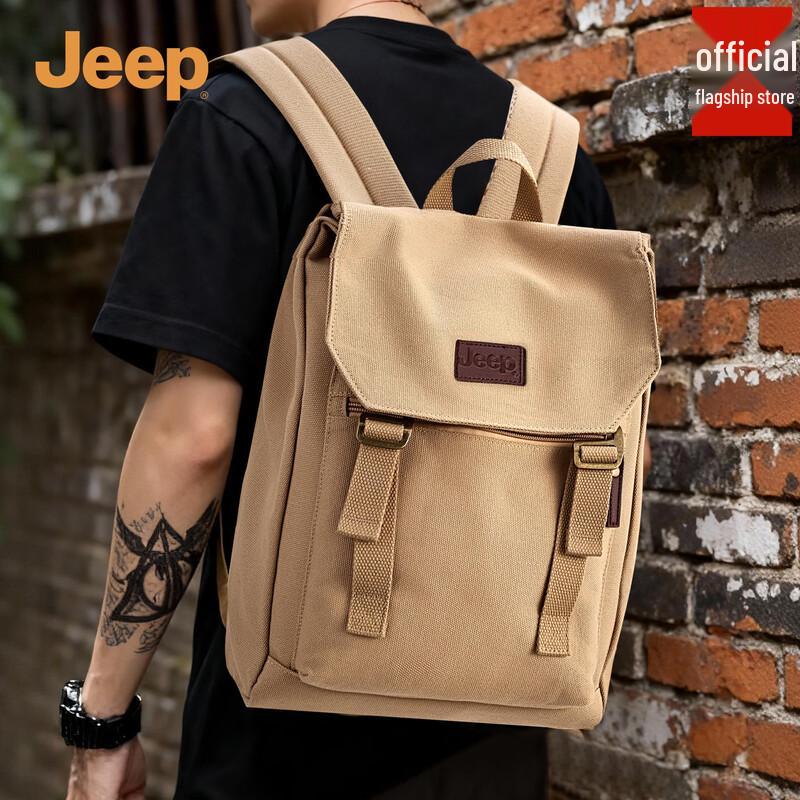 JEEP Men s Versatile Canvas Backpack