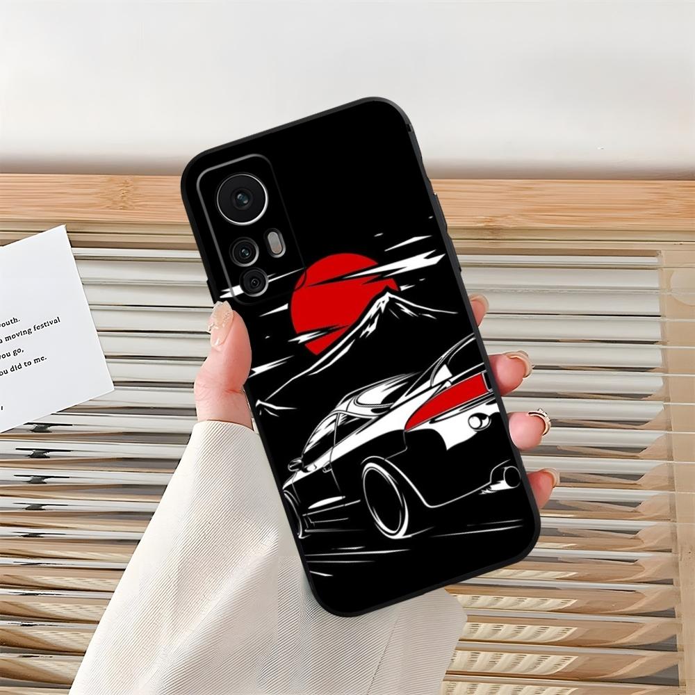 Japan JDM Sports Cars Male Men Phone Case For Xiaomi 15 13 14 10 12 11 Pro POCO F6 X6 X3 F5 X5 Pro Lite Ultra Shell Coque