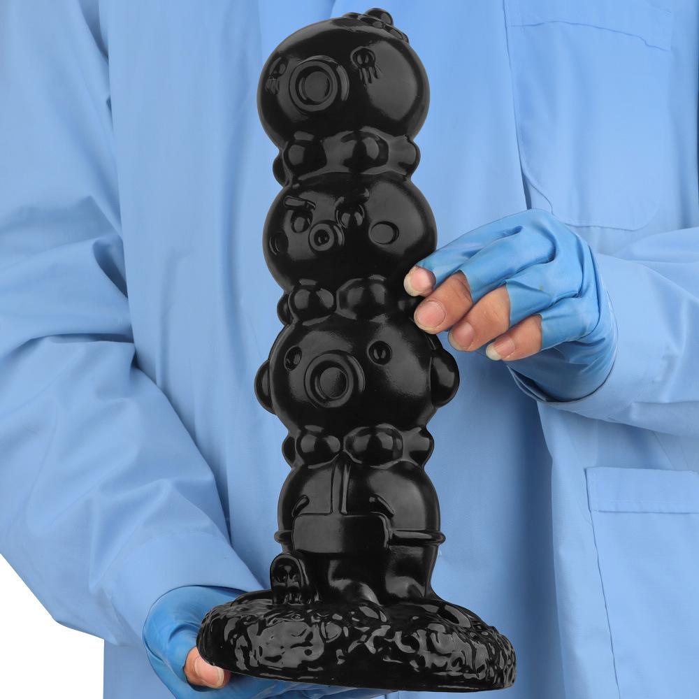 30 * 9 Octopus Pulling Bead Extra Large Anal Stopper for Rear Court Sexual Products Dilator False Dildo Ash Grade Masturbation Anal