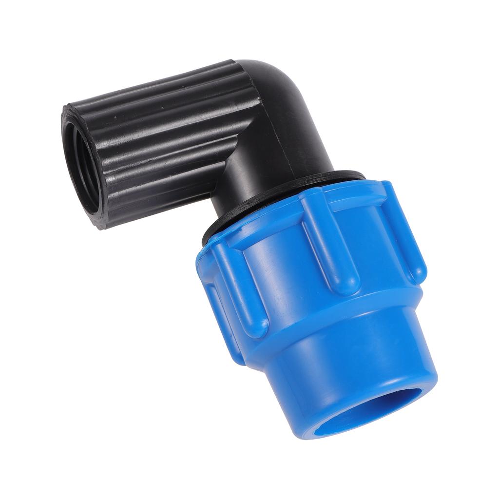 20/25/32mm PE Pipe Quick Connector Elbow Reducing Water Pipe Joint Plastic Female Thread 1/2" 3/4" Pvc Fittings