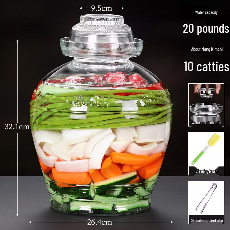 Naijiang Sichuan Glass Pickling Jar