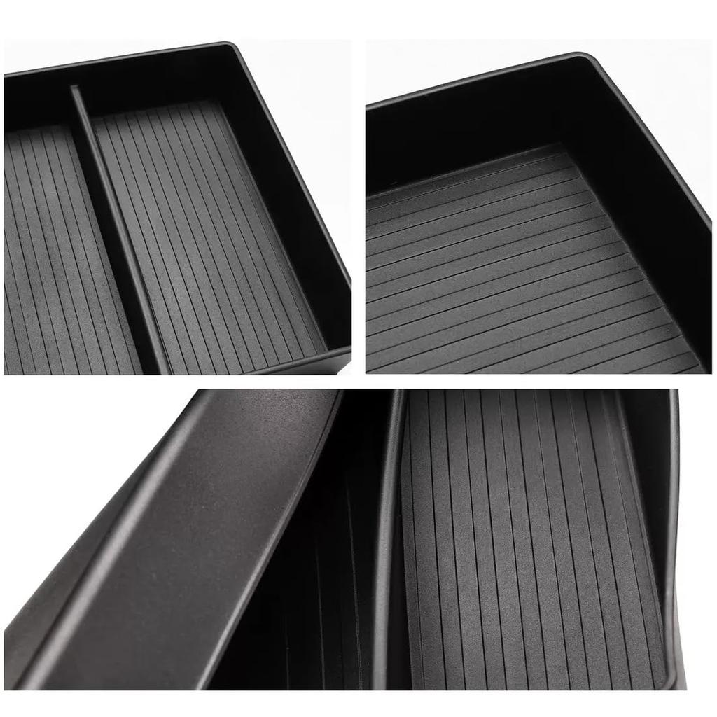 DELICA MINI Compatible Car Center Console Box Storage Box Trash Can Tray Mat Small Item Compartment Interior Easy Installation Console (Center Box)