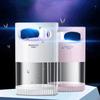 Lámpara Asesina de Mosquitos UV Silenciosa Fotocatalizador Matamoscas 1 Pieza Carga USB Fácil de Limpiar para Uso en Hogar Hotel Dormitorio
