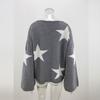 Women's Fashion Pentagram Geometric Pullover Loose Knit Sweater