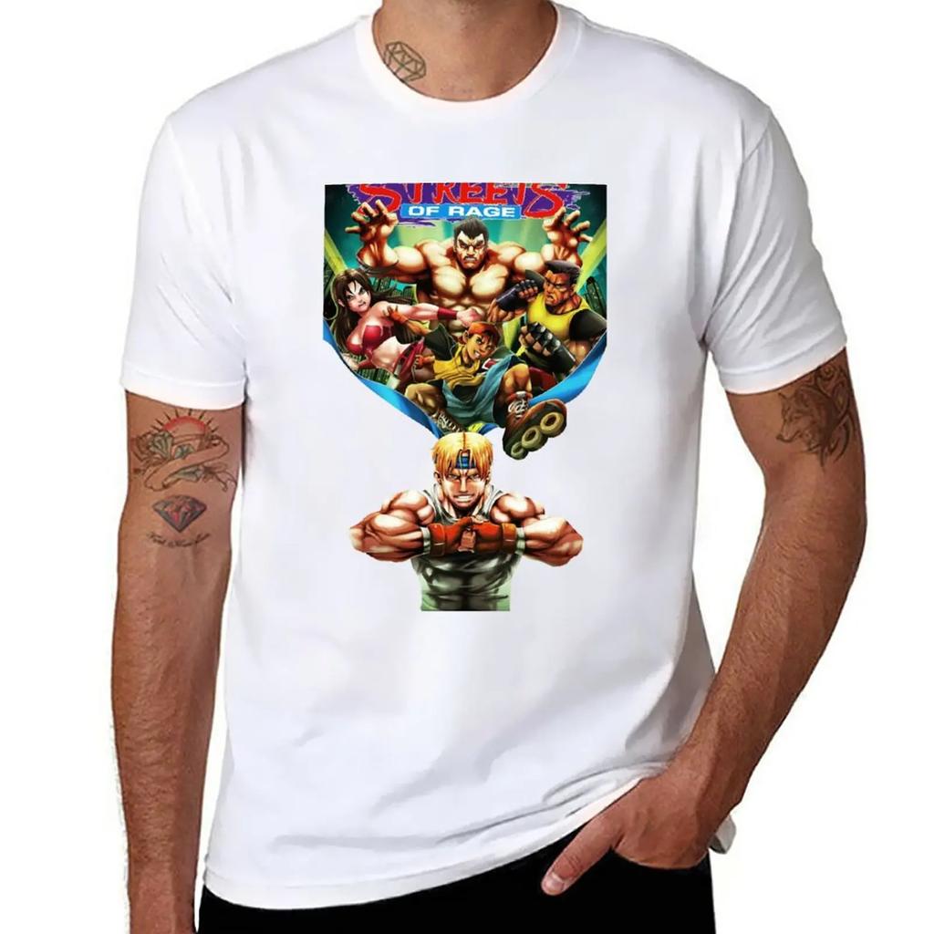 Streets of Rage Bare Knuckle T-Shirt Graphics Quick Drying Quick-drying T Shirt Men
