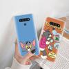 Transparent Case for Samsung A04 A14 A23 M33 M53 Realme 10 9 C35 C55 VIVO X80 Infinix Hot 30 Note 11 Tecno Spark 8P Pro C-45 Tom and Jerry