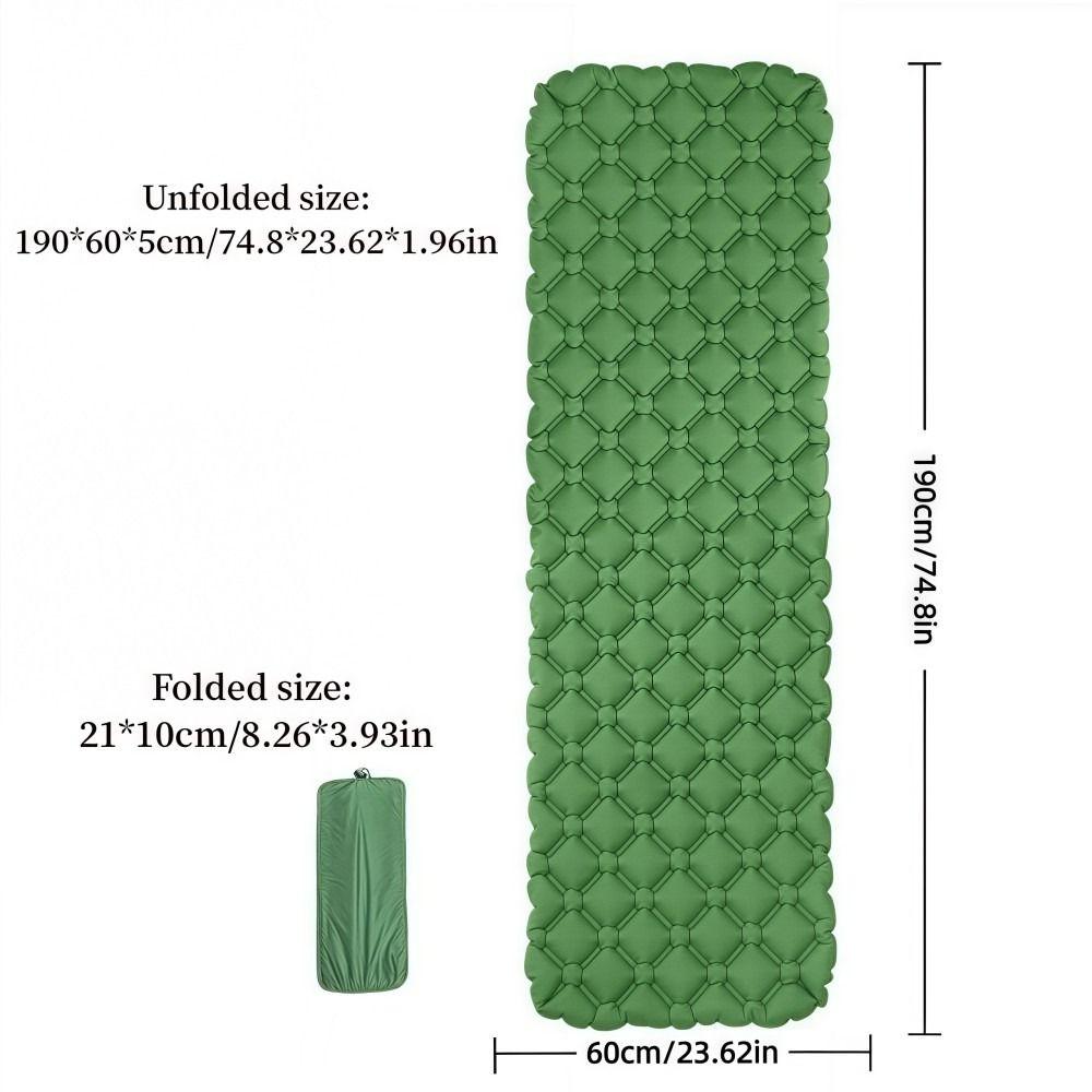 40D Nylon TPU Camping Mats Ultralight Sleeping Mattress Bed Outdoor Travel