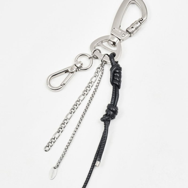 

SPERONE [Real Leather] Multi Carabiner Keyring FREE