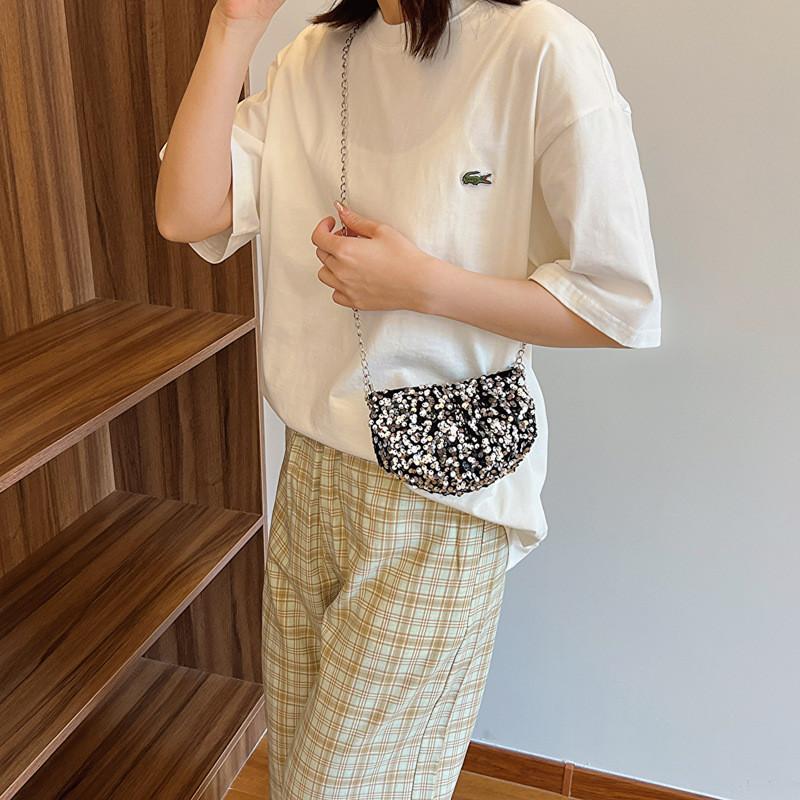 Stylish Pu Leather Saddle Bag For Women Trendy Street Fashion Medium Size