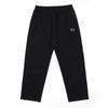 Keulukideu Eyes Emb Canvas Pant - Black/Blue Embroidery 55023006A