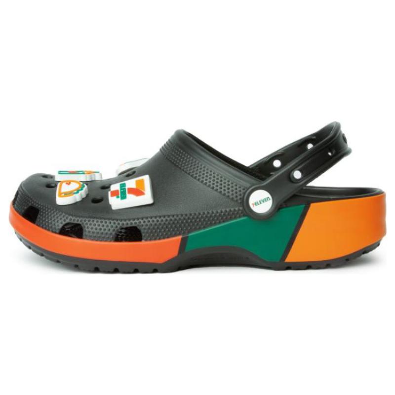

7-Eleven x Crocs EVA Нескользящие Прочные Спортивные Сандалии Мужские Черные 42-43