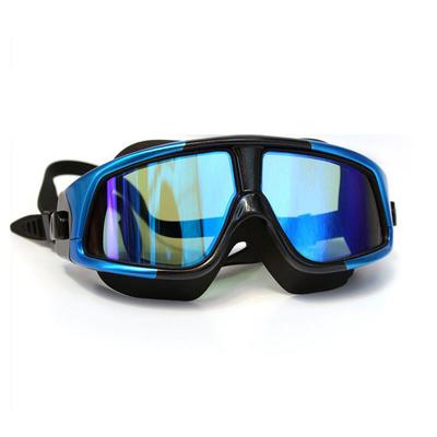 Neue Mode Schwimmbrille mit großem Rahmen für Damen Herren HD Antibeschlag Brille Erwachsene Direktverkauf vom Hersteller