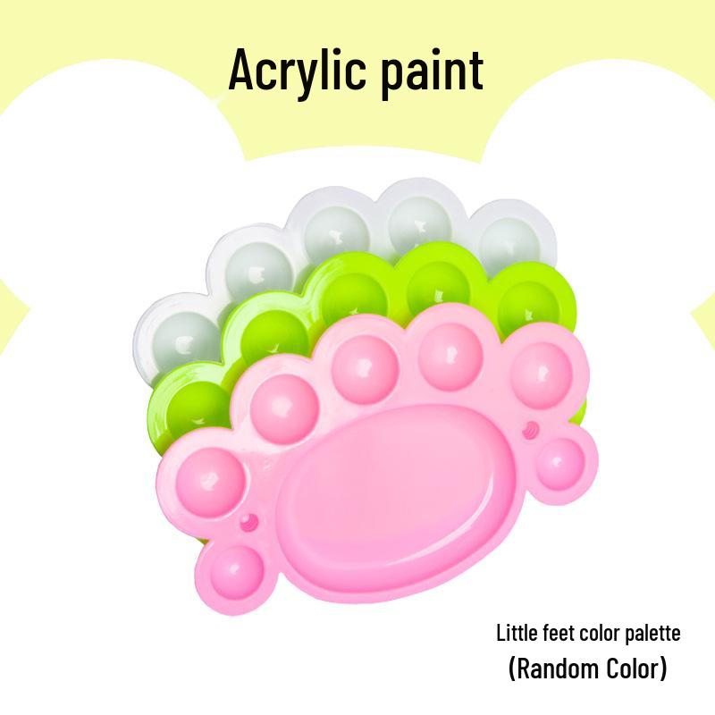 12-Color 3ml Acrylic Paint Set for Kids' DIY Art Projects and Graffiti