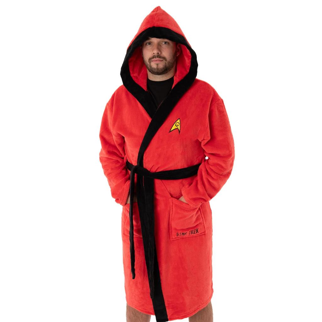 Star Trek Mens Logo Dressing Gown