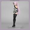 18,5cm Anime Sammelfigur - Frieren: Jenseits des Endes der Reise Lässiges gestreiftes Outfit Siegerpose PVC Modell Statue Schreibtisch Geschenk