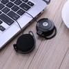 SHINI S520 3.5mm Wired Headset Ear Hook Headsets Stereo Game Sports Headphone with Mic for Phone
