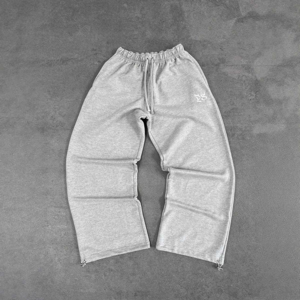 

STREETRICH Men s Loose Casual Jogger Pants Elastic Waist Fleece-Lined Winter Sports Sweatpants Drawstring Design XL