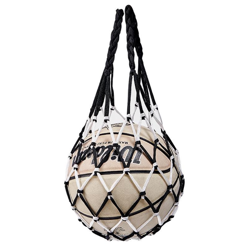 Thickened Mesh Sports Ball Bag – Large Capacity for Basketball, Football, Volleyball – Portable Storage for Kids & Students