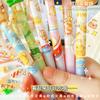 Cute Guandong Food Erasable Gel Pen 0.5mm Blue Black Friction pen for writing School Office supplies Kawaii Korean Stationery