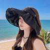 Women's Wide Brim Sun Visor Hat for Beach