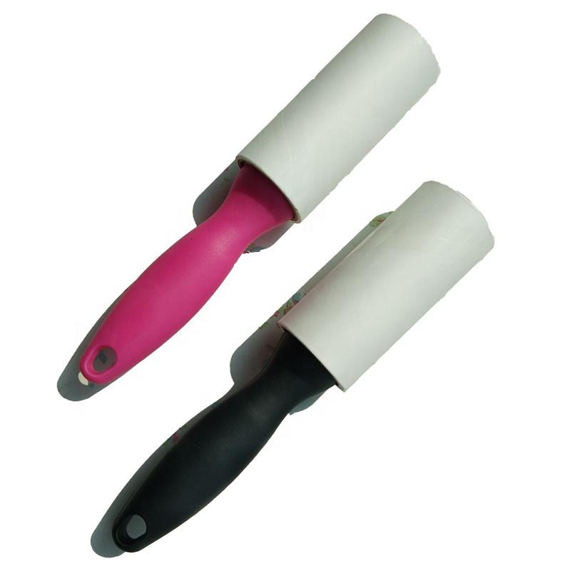 Pet Hair Sticky Paper Lint Roller for Dusting Clothes Sticking Pet or Carpet Lint Roller Plastic