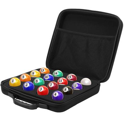 16/32 Grids Billiard Balls Bag Travel Pool Ball Storage Case Sponge Padded Portable SnookerBilliard Organizer Acssories