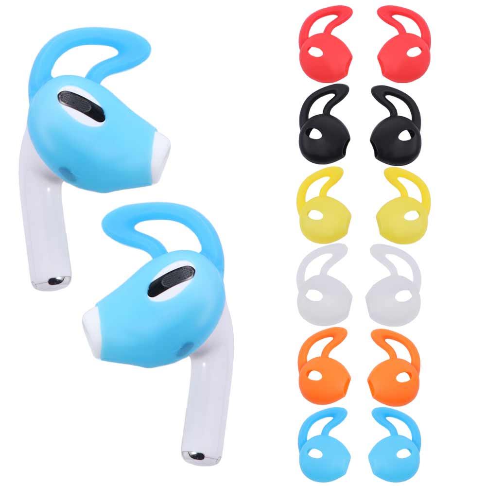 1 Pair Anti Drop Silicone Earbud Covers Silicone Earphone Holder Silicone Earbud Covers   Running