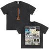 Japanese Anime Chainsaw Man Kobeni Metal Denji Tshirt Vintage Washed Manga Graphic T Shirts Unisex Couples Short Sleeve T Shirt