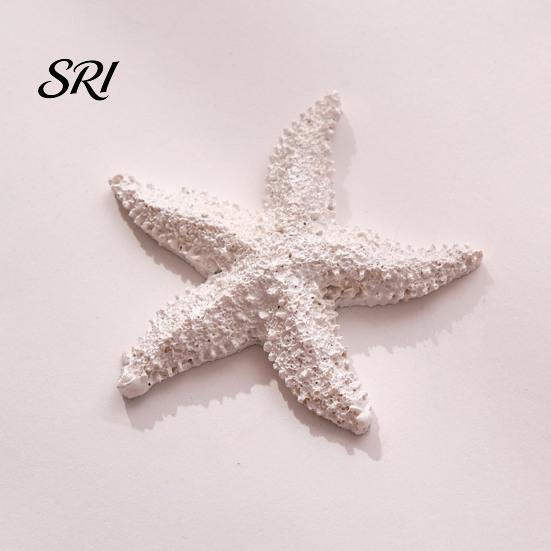 Party Decoration Supplies Starfish Figurine Resin Aquarium Realistic Artificial Waterproof Ornaments Ornament for Fish Tank Home Nautical Decor