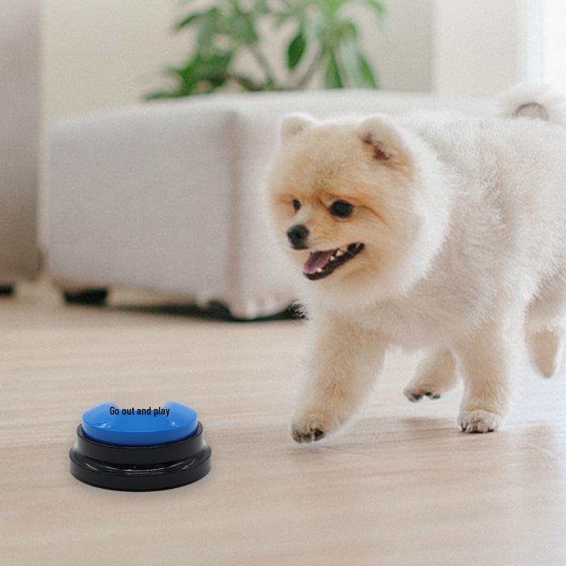 Dog Communication Button: Talking Training Toy and Sound Recorder