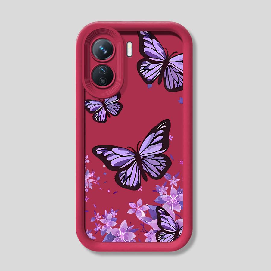 INS Retro Butterfly Soft TPU Case for Xiaomi Redmi 12C 10A 9C 9T 10C A3 13C A2 A1 + 14C 9A