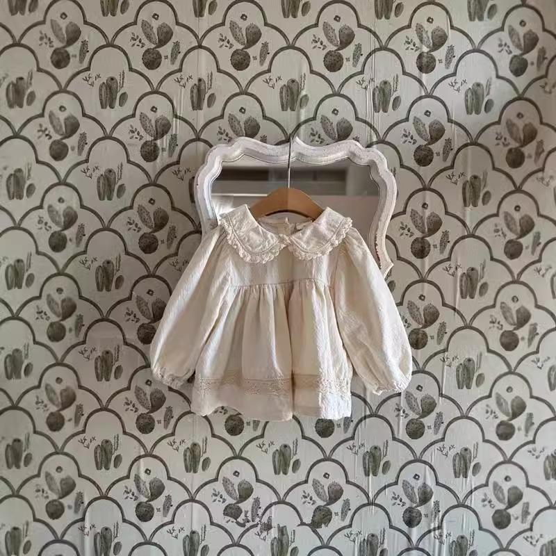 Girls' Lace Leggings - New Fall 2025 Fashion, Korean Style Children's Clothing, Baby Long Pants