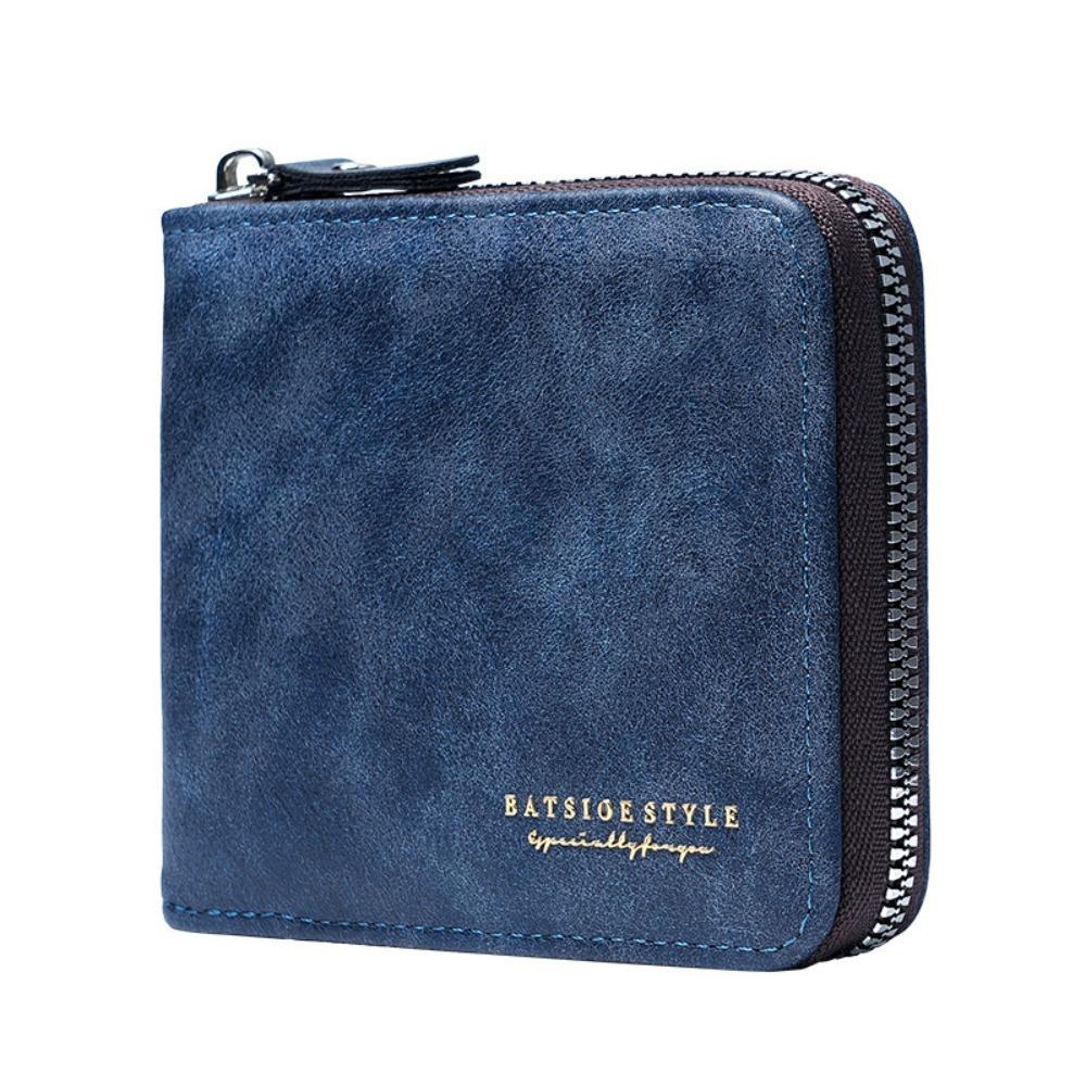 Multi-functional Men's Wallet PU Leather Credit Card Holder Mini Short Card Bag Wallet Organizer