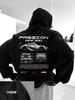 Felpa Casual da Uomo Stampa Alfabeto Vestibilità Larga Streetwear Pullover Felpa Grafica da Corsa Pile Calda Morbida Abbigliamento Maschile Femminile