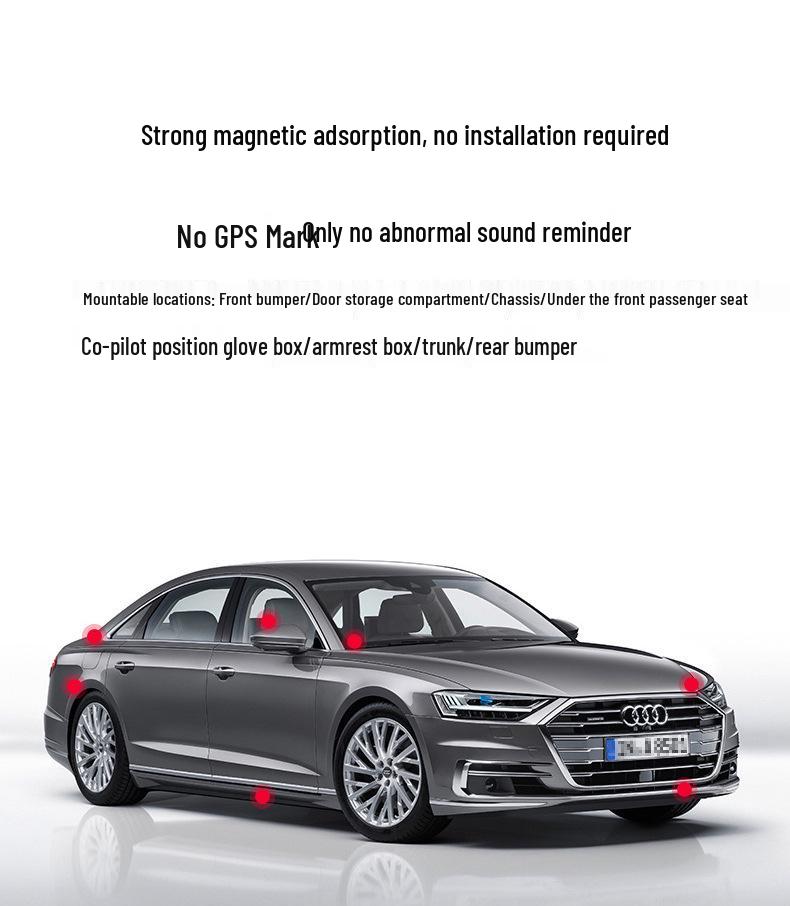 GF07 GPS Locator: Car, Elderly, and Child Anti-Lost Device with Strong Magnet