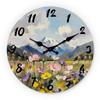 Premium-Quality Natural Premium-Quality Landscape Premium-Quality Wooden Superior-Grade Wall Clock 10-16Inch First-Class Silent Superior-Grade