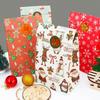 Christmas Countdown Advent Calendar Gift Bags - 24 Set Holiday Candy Packaging
