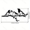 Steel Silhouette Wall Art Bird Dog Dragon Fairy Outdoor Metal Sculpture Decor