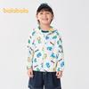 Balabala Boys' 2025 Summer Hooded Sun Protection Jacket