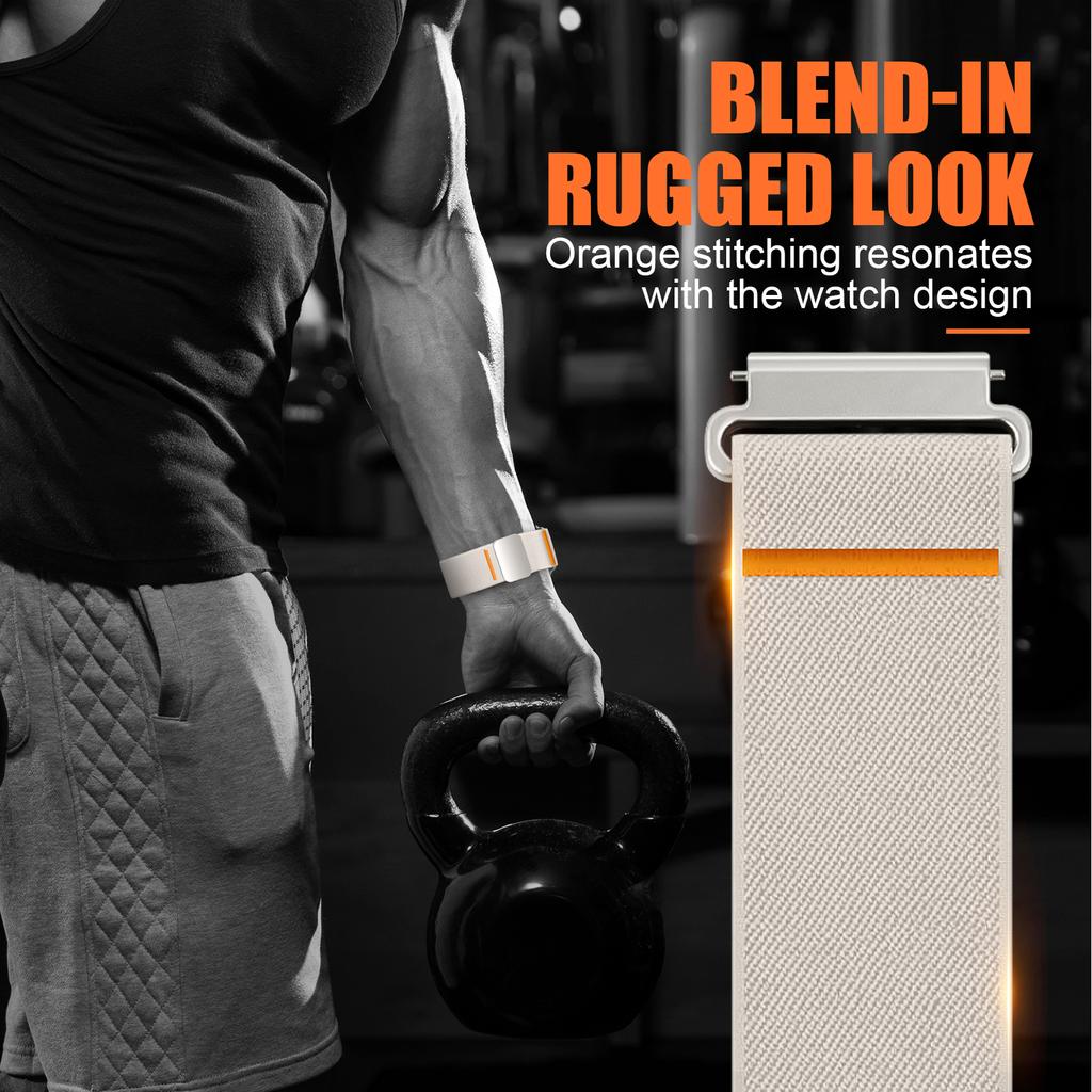 Magnetic Nylon Straps For Samsung Galaxy Watch 7/FE/5/pro/6/4/Classic/3/active 2 20mm 22mm Bracelet Huawei watch GT/5/4/3/2 Band