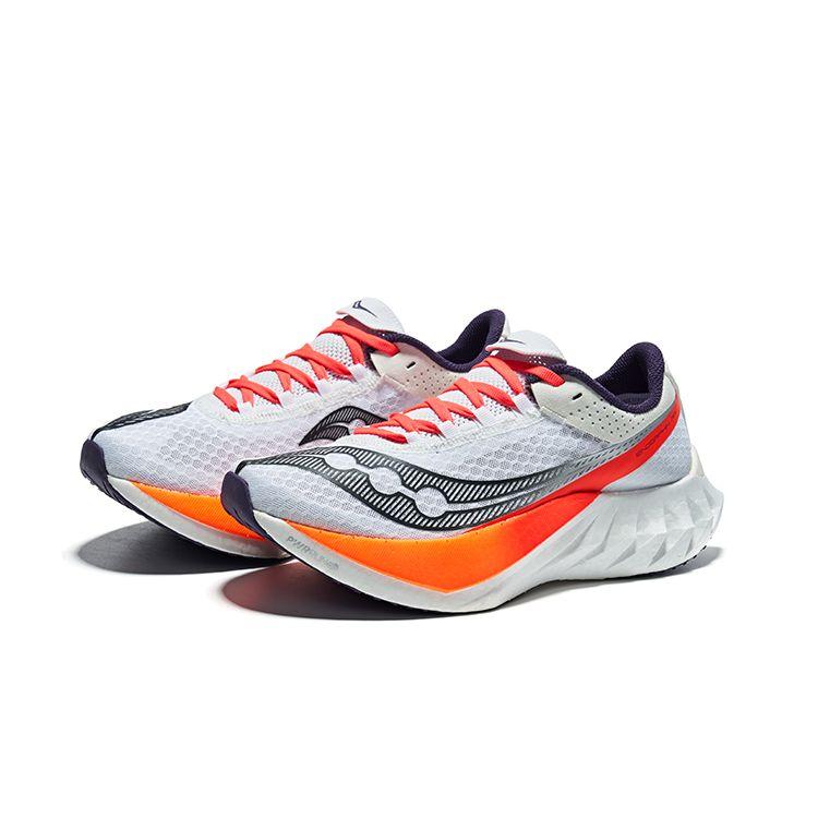 SAUCONY Endorphin Pro 4 Weiß Schwarz Orange Herren Sneaker S20939-129