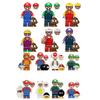 (Stil G 14 buc) 14Super Mario Luigi Peach Prințesă Ciupercă Mini Figurine Blocuri de Construcție Personaje Copii Cel Mai Bun Cadou