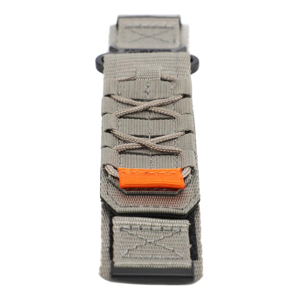 24mm Nylon Watch Strap Smart Watch Band Replacement Sport Watch Wristband for 9 Baro/ 9/7/D5i Grey