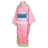 Kanroji Mitsuri Cosplay Costume With Polyester Fabric For Anime Cosplay And Role Playing